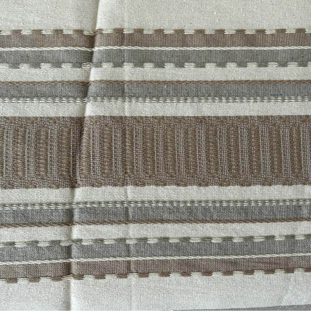 Hand Loom  Queen Size Cotton Bedspread.
